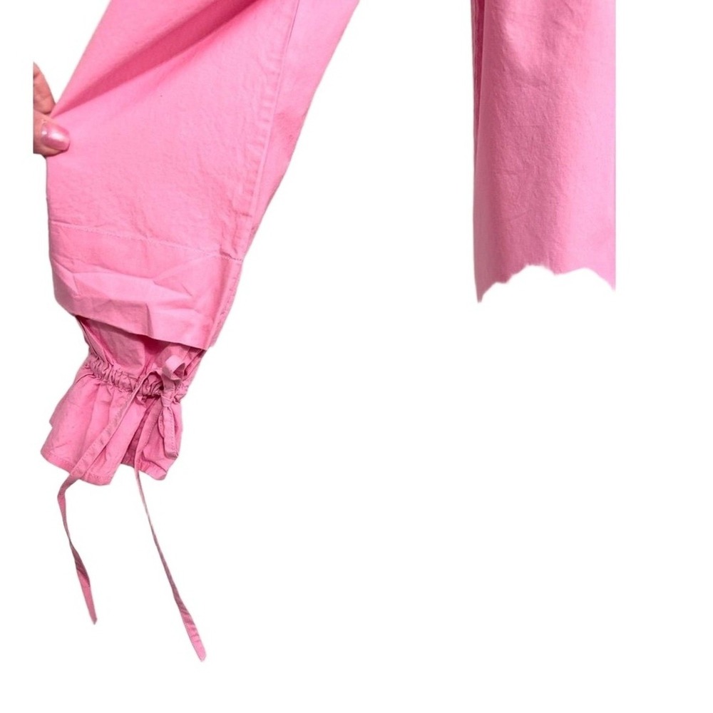 Monki Pink Ruffle-Neck Mini Dress - Picture 5 of 9